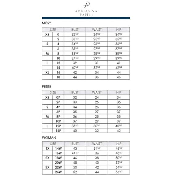 Adrianna Papell Blouse Size 3X Black Plisse 3/4 Sleeves Pullover Round Neck - Picture 11 of 11